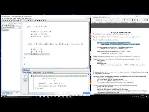 Lab - Product Class - Part I