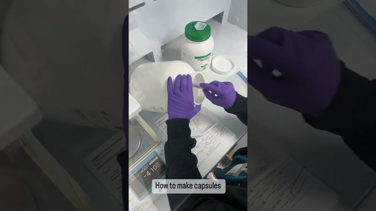 How A Compounding Pharmacy Formulates Capsules