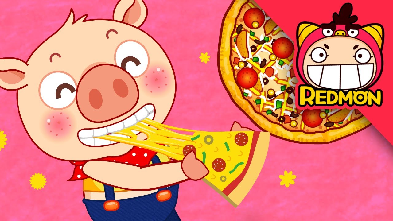 Pizza song Food song Nursery rhymes REDMON YouTube