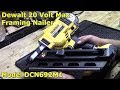 Dewalt 20 Volt Max Cordless Framing Nailer Review by @GettinJunkDone Dewalt 20 Volt Max Cordless Framing Nailer Review by @GettinJunkDone