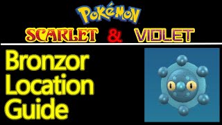 Pokemon Scarlet and Violet Bronzor locations guide