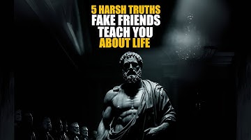 5 Harsh Truth Fake Friends Teach You About Life | Stoicism