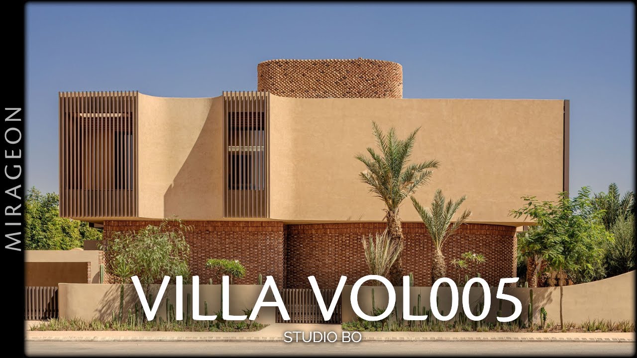 Роскошь без излишеств — только материал и форма | Вилла VOL005