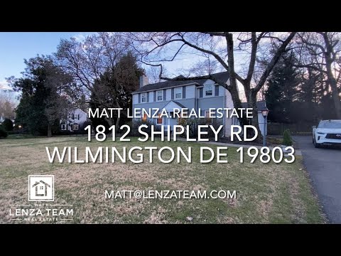 1812 Shipley Rd, Wilmington, DE home video tour