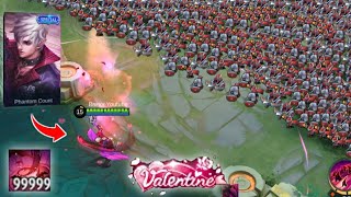 99,999 stacks Valentine Cecilion vs 1,000 minions (Valentine build)