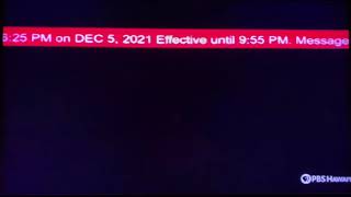 Eas - Flash Flood Warning During Pbs Kids 247 Channel Break 2021 Khet-Dt3