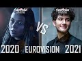 EUROVISION 2020 VS 2021 - THE BATTLE (my opinion)