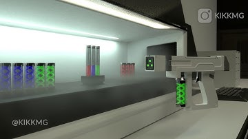 Science Lab & medic gun | blender 2.90 | eevee animation