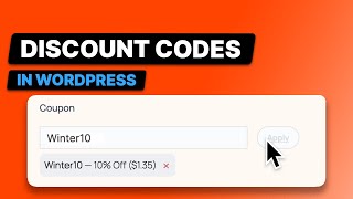 Add Discount Codes to WordPress Forms