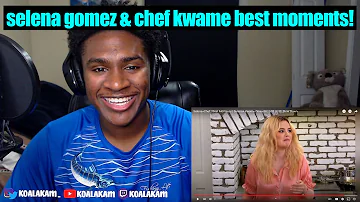 Selena+Chef | Best Moments | Selena+ Kwame Onwachi (reaction!)