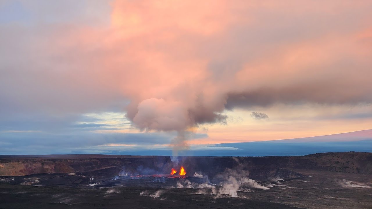 Live Kilauea Volcano January 16, 2025 - YouTube