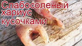 Рецепты из хариуса - как приготовить хариуса пошаговый рецепт - Слабосоленый хариус кусочками Рецепты из хариуса - как приготовить хариуса пошаговый рецепт - Слабосоленый хариус кусочками