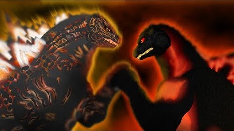 Thermo Godzilla Vs Burning Godzilla | Epic Battle!!! | Animation