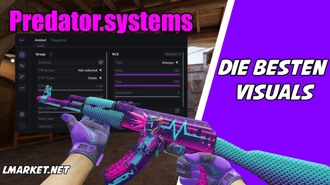 Sind die VISUALS auf diesem Cs2 Cheat wirklich SO GUT? | Predator ...