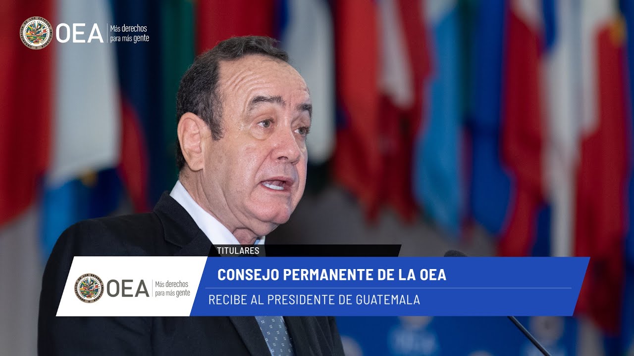OEA News: Consejo Permanente de la OEA recibe al Presidente de ...