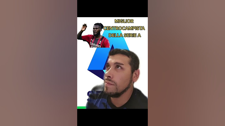 Miglior centrocampista della Serie A