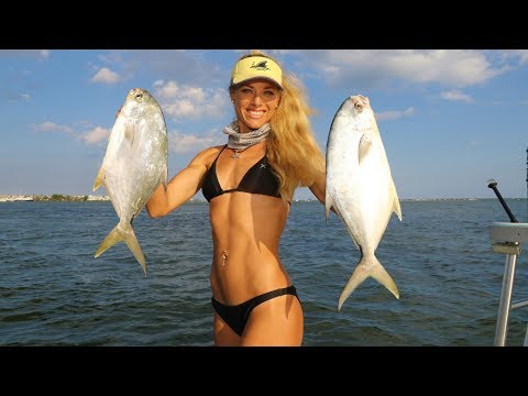 Best Inshore Fishing for Florida POMPANO Video!
