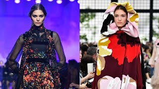 Неделя моды в Париже: элегантность от Эли Сааба и яркие цвета от Valentino