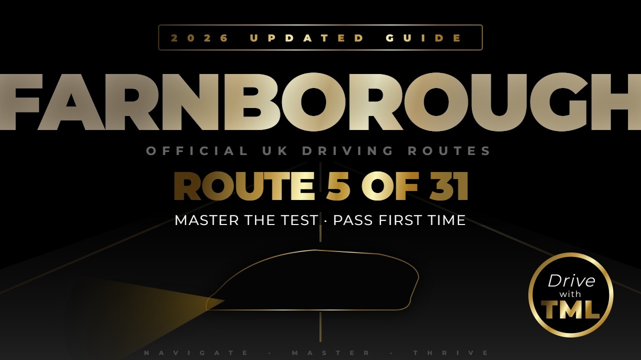 Farnborough Driving Test Routes 2026 | Route 5 of 31 Walkthrough | Pass Your Farnborough Test