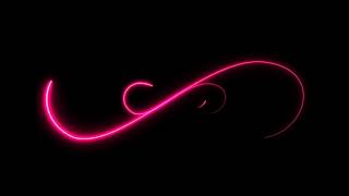 Celebrity Neon Infinity Sign Screensaver 4K Wealth
