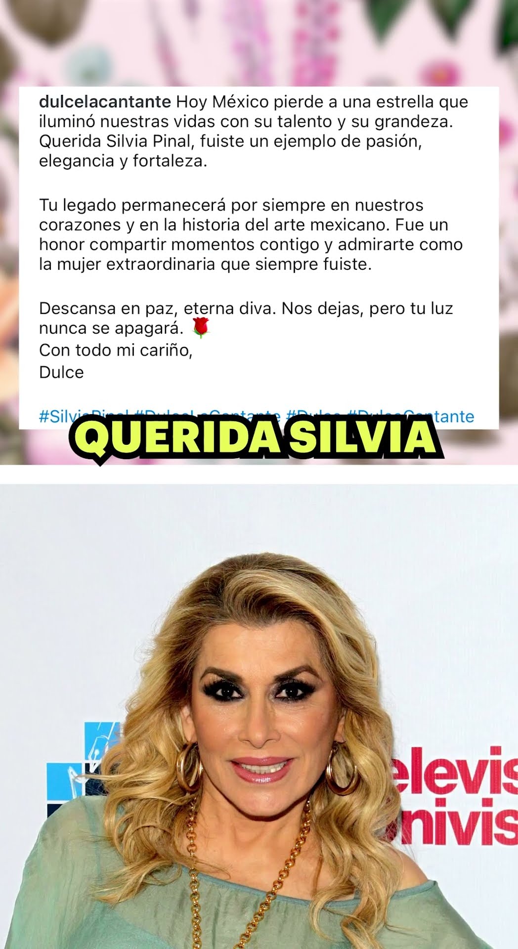#Dulce se une a las DIVAS que fallecieron en 2024
