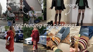 Recreating 10 trendy pinterest outfits! *fall lookbook*