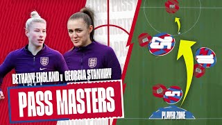 "At Least I Got More Points Than Rachel Daly" 😂 | Bethany England v Georgia Stanway | Pass Masters