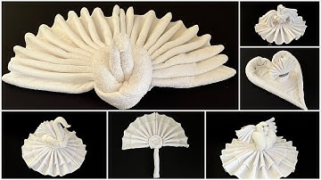 6 Ideas Of Towel Folding Origami 
