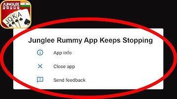 Fix Junglee Rummy App Keeps Stopping | Junglee Rummy App Crash Issue | Junglee Rummy App | PSA 24