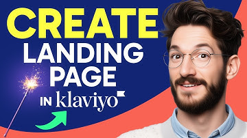 How to CREATE a LANDING PAGE in Klaviyo (Step by Step) 2025