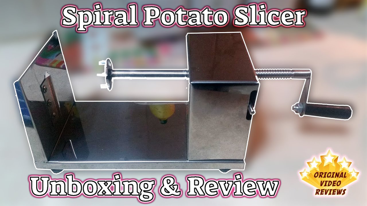 Manual Metal Spiral Potato Slicer Review 🥔✂️🍟