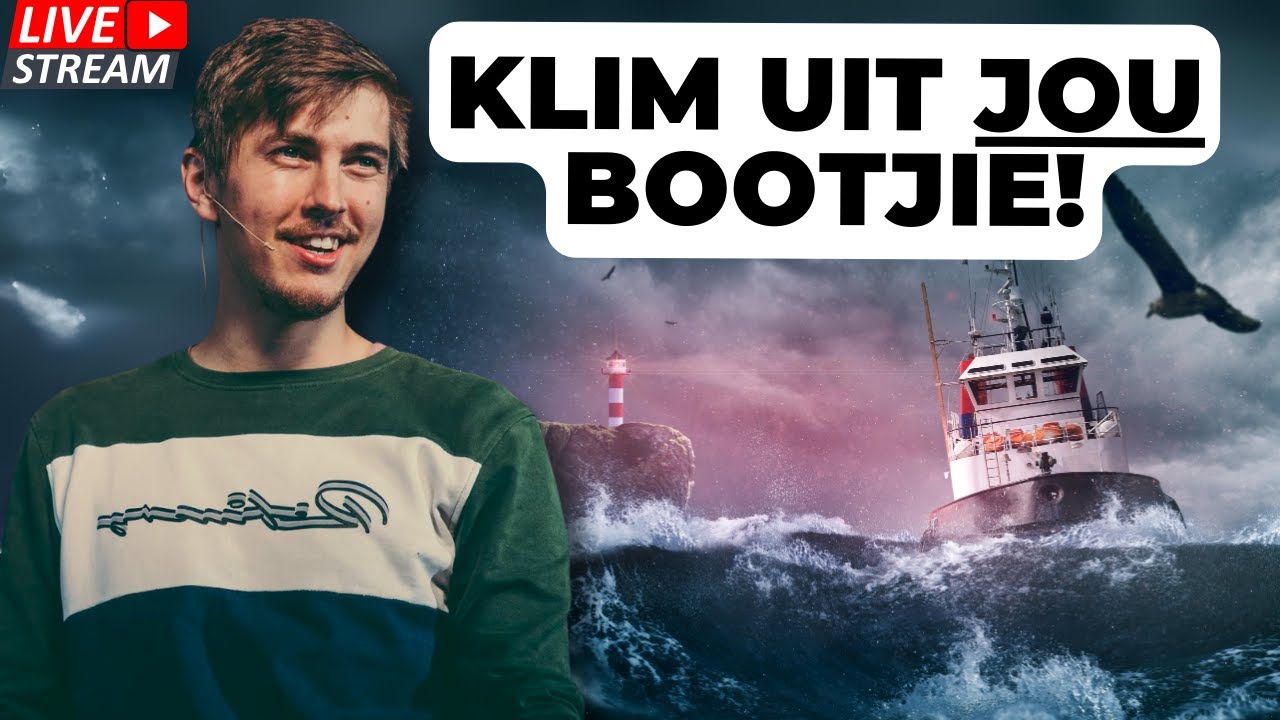 LIVESTREAM: Antwoord Jesus se roepstem – Klim uit jou bootjie (Chris ...