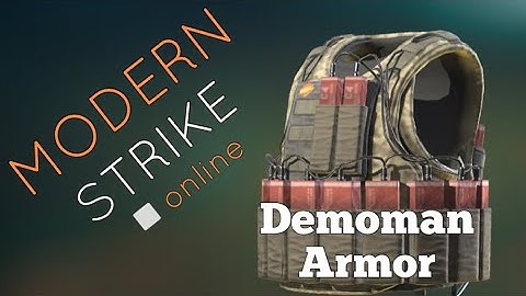 Explotion On Death! 💣💥 Demoman Armor Upgrade & Gameplay | Modern Strike Online