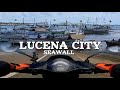 Lucena city seawall  beach resort i vespa scooter ride travel