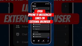 Open Messenger Links in Safari or Chrome on iPhone 17 (Stop In-App Browser)