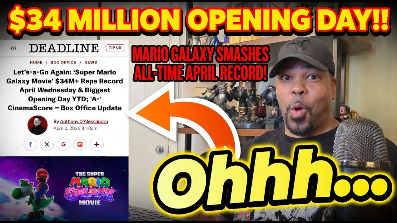 The Super Mario Galaxy Movie is KILLING IT at the Box Office Already!