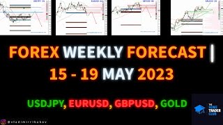 Forex Weekly Forecast | USDJPY,EURUSD,GBPUSD,GOLD | 15th - 19th May 2023 - By Vladimir Ribakov