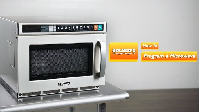 Solwave Ameri-Series Heavy-Duty Commercial Steamer Microwave Oven