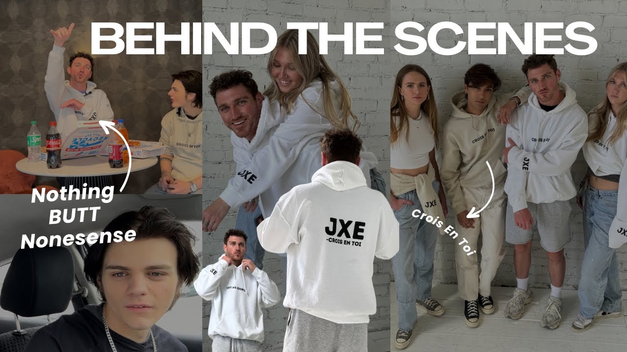 Jxe BEHIND THE SCENES | JXE PHOTOSHOOT & NBN PODCAST!?!?! - YouTube