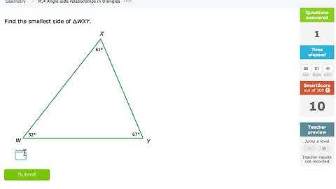 M 4 Angle side relationships in triangles