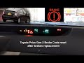 Toyota Prius 2008 Gen 2 brake codes reset