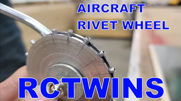 AIRCRAFT RIVET WHEEL RCTWINS