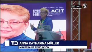 PIDEN RENUNCIA DE LA MINISTRA DE EDUCACIÓN TRAS DECLARACIONES POLÉMICAS