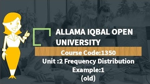 1350||unit2|| Pg:23 Frequency Distribution Table Exp:1 (old)Contract:0318-7895979