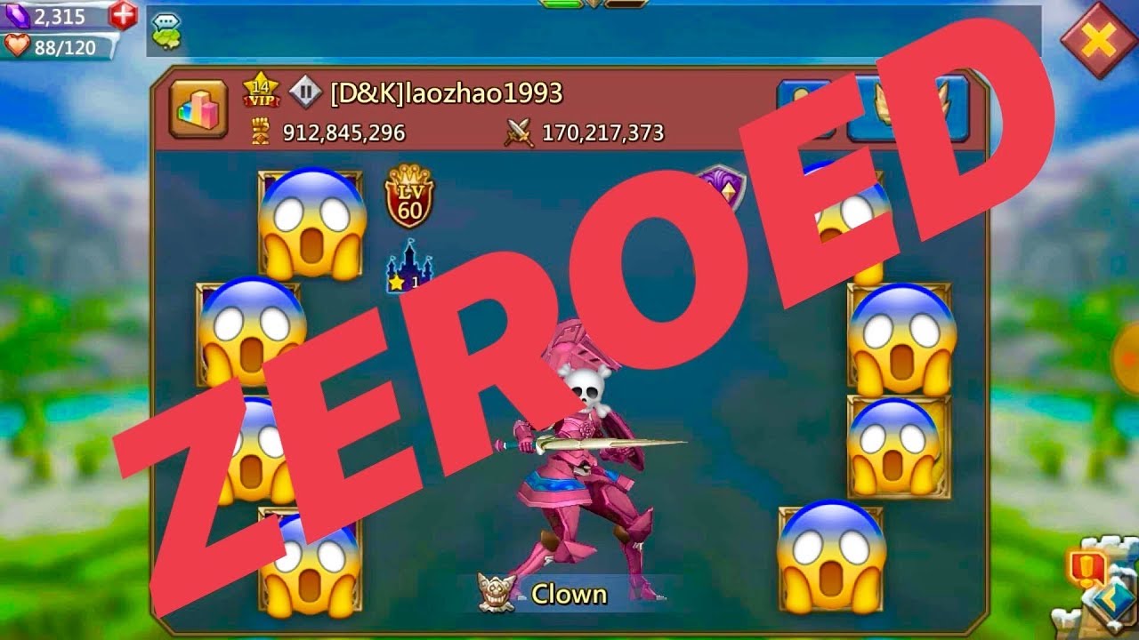 Almost 1 Billion Might Player ZEROED By Steel Alliance -Lords Mobile