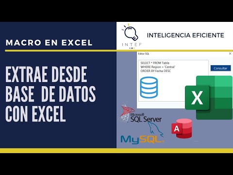 Video: ¿Puedes usar SQL en VBA?