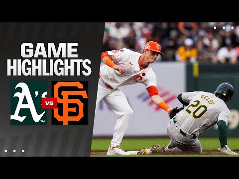A's vs. Giants