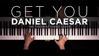 Video thumbnail of "Daniel Caesar - Get You ft. Kali Uchis | The Theorist Piano Cover"
