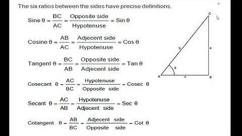 TRIGONOMETRY  2 - WORKSHOP CALCULATION AND SCIENCE