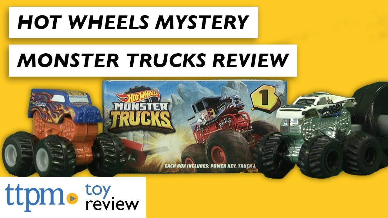 Hot Wheels Monster Trucks Toys UNBOXING 📦 T-Rex Volcano Arena (Best Monster  Truck Playset of 2021) 